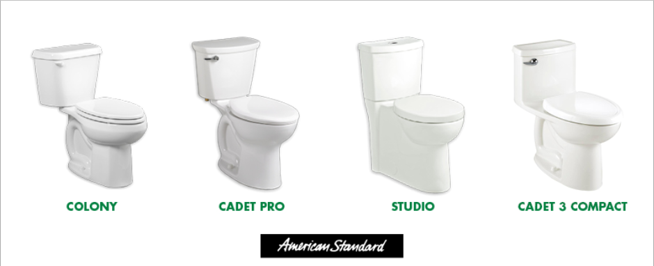 American Standard Toilet Line